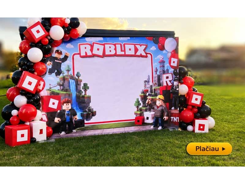 Roblox foto sienos nuoma